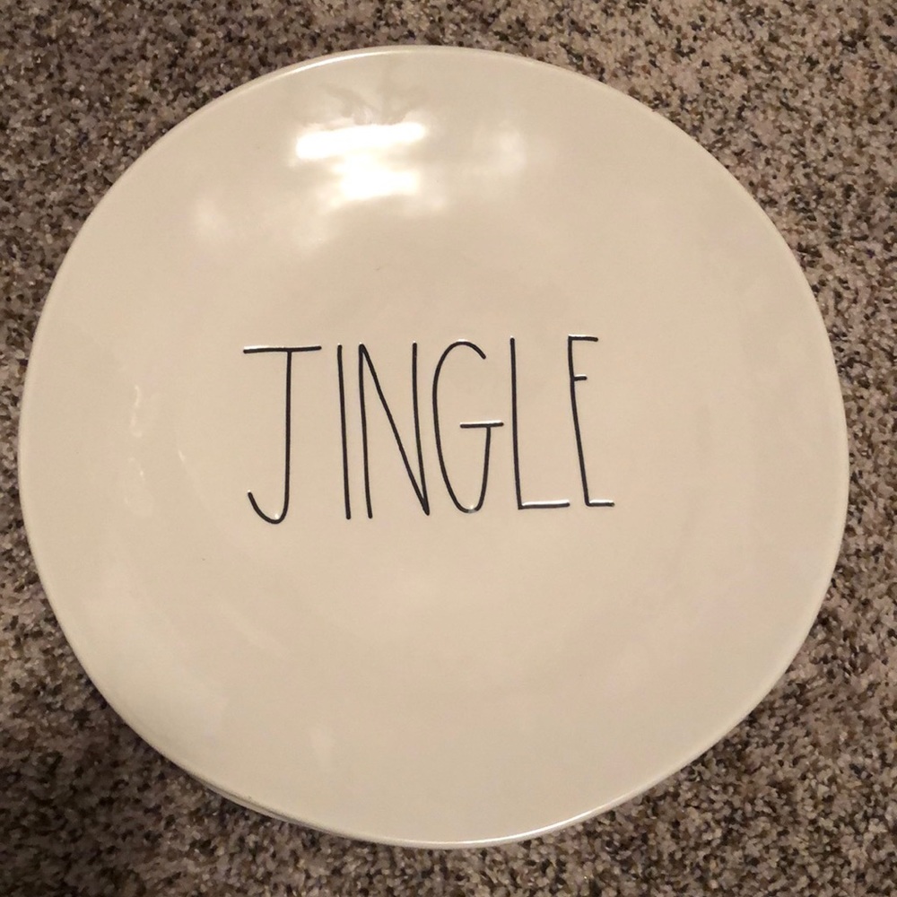 Set of 4 dinner size plates